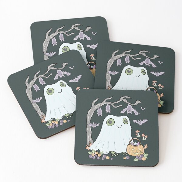 Item preview, Frog Ghost Halloween | Cute Spooky Cottagecore & Goblincore Trick or Treat designed and sold by LeshanArt.
