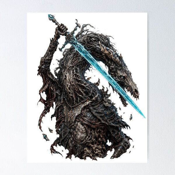 Item preview, Bloodborne Ludwig the Accursed - Holy Moonlight Sword Dark Fantasy designed and sold by MouradStudio.