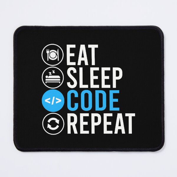 Item preview, Eat Sleep Code Repeat Funny Programming designed and sold by teeperfect.
