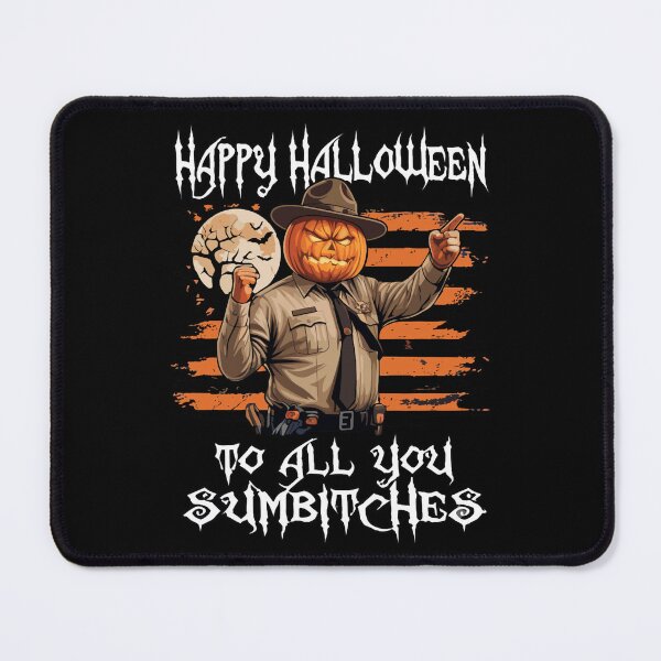 Item preview, happy halloween to all you sumbitches funny pumpkin head horror designed and sold by DanielFrank9.