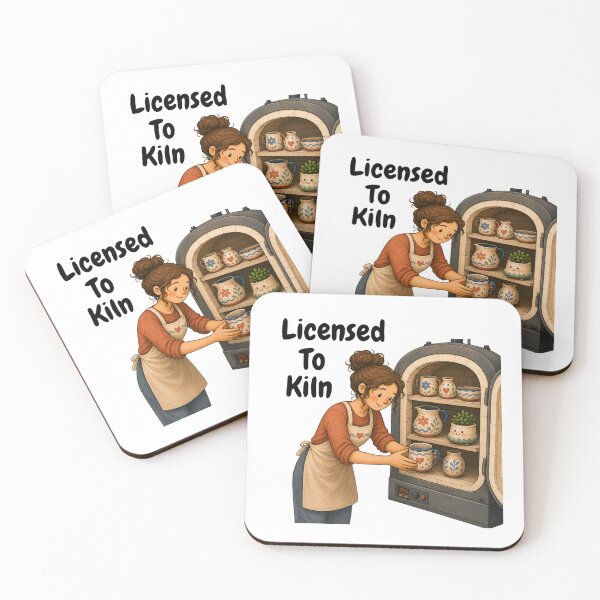 Item preview, Licensed To Kiln designed and sold by SamanthaLPottery.