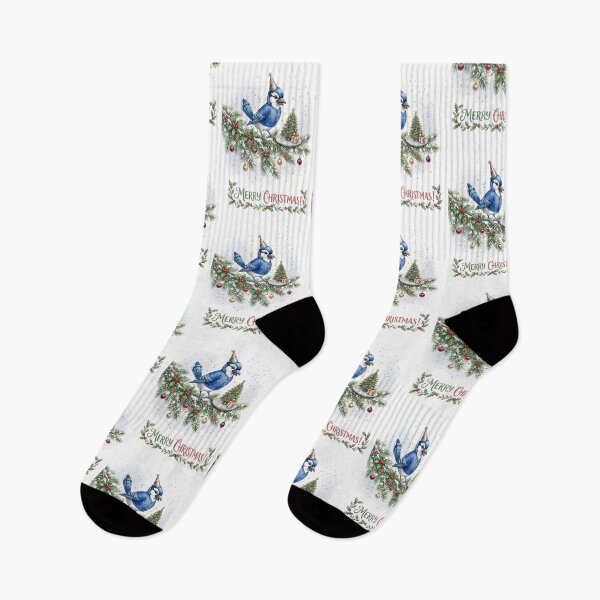 Item preview, Blue Jay Christmas designed and sold by Roy & Tiffany.