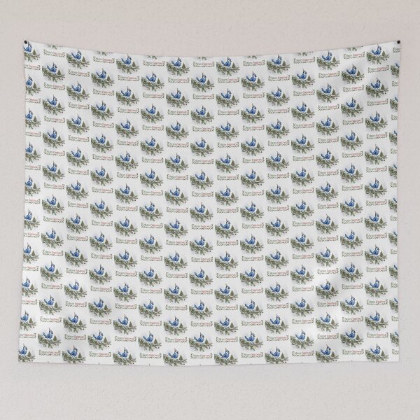Item preview, Blue Jay Christmas designed and sold by Roy & Tiffany.