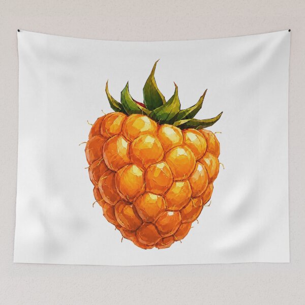 Item preview, Orange Raspberry Botanical Art designed and sold by NordenPosters.