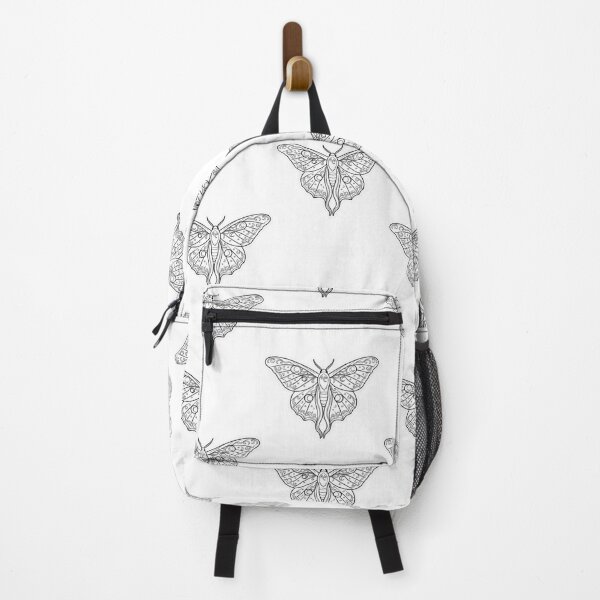 Item preview, Gothic Luna Moth Outline designed and sold by JanjjaSoulInk.