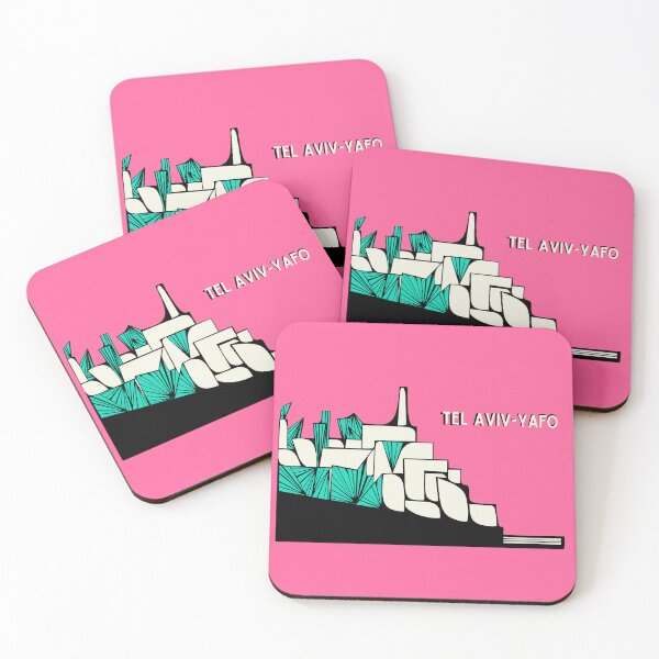 Item preview, Rosh Hashana Gift - Postcard from Yafo Pink designed and sold by French Papyrus Studio.