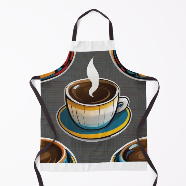 Item preview, Clean Powered By Caffeine And Cat Hair Sticker | High Contrast Anime Art Print designed and sold by Joy-boy-op.