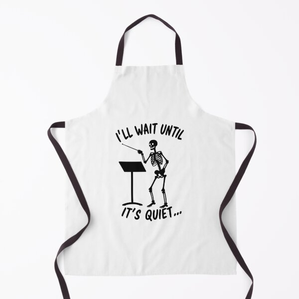 Item preview, i'll wait until it's quiet – funny music teacher skeleton designed and sold by DanielFrank9.
