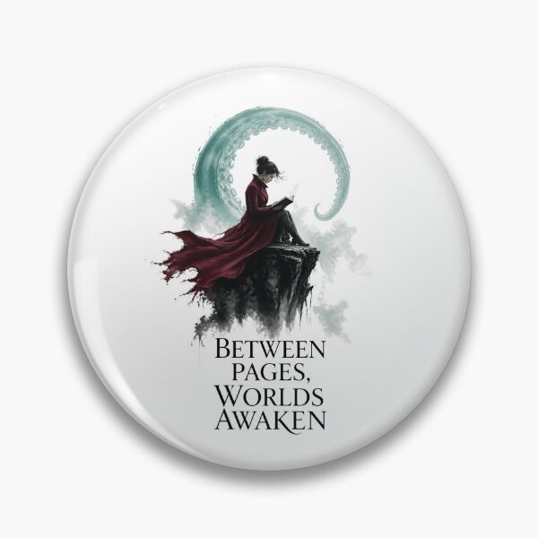 Item preview, Lovecraft Between Pages, Worlds Awaken - Dark Reader designed and sold by Fenay Designs.