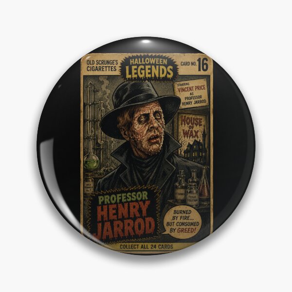 Item preview, Professor Henry Jarrod - Halloween Trading Cards designed and sold by halibutgoatramb.