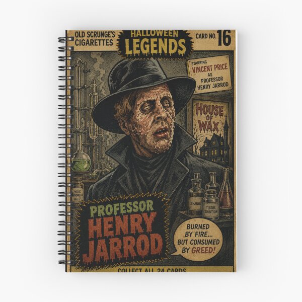Item preview, Professor Henry Jarrod - Halloween Trading Cards designed and sold by halibutgoatramb.