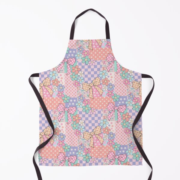 Item preview, Coquette Bow Floral Patchwork designed and sold by CreativeDraws42.