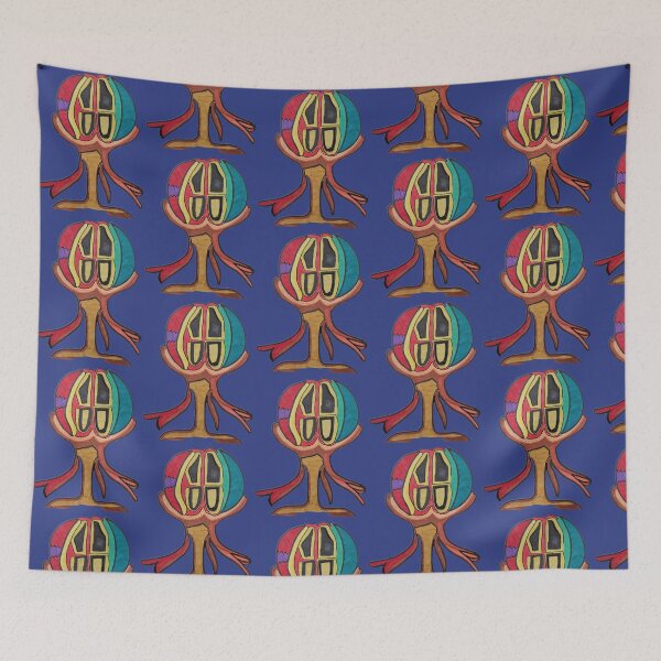 Item preview, The Splenic Calyx -  Royal Blue  Vessel Print designed and sold by energyoflove333.
