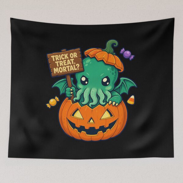 Item preview, Lovecraft Halloween - Trick or Treat, Mortal? designed and sold by Fenay Designs.