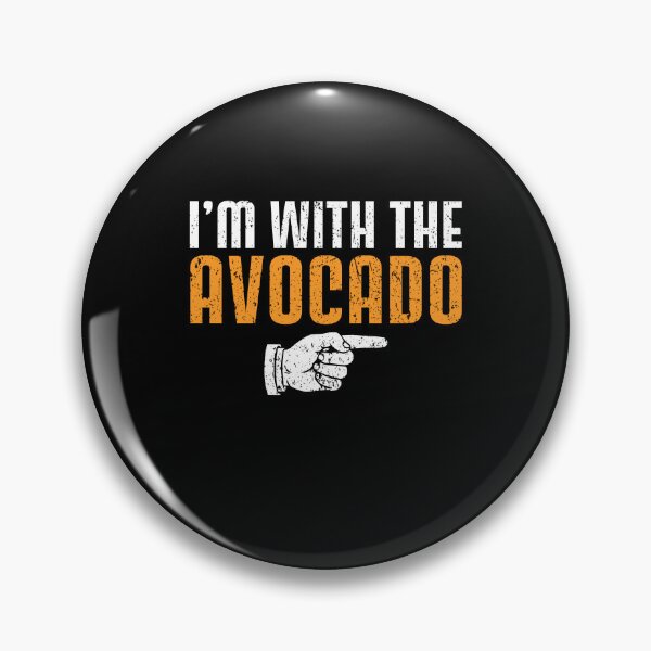 Item preview, I'm With The AVOCADO Matching Couple Halloween designed and sold by mdmahabubur.