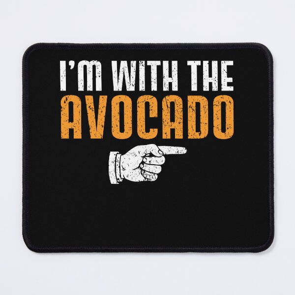 Item preview, I'm With The AVOCADO Matching Couple Halloween designed and sold by mdmahabubur.