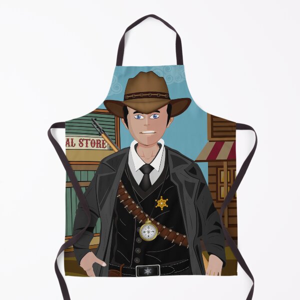 Item preview, The High Plains Marshal Vintage Wild West Outlaw Vector Art designed and sold by OutlawsDesign26.