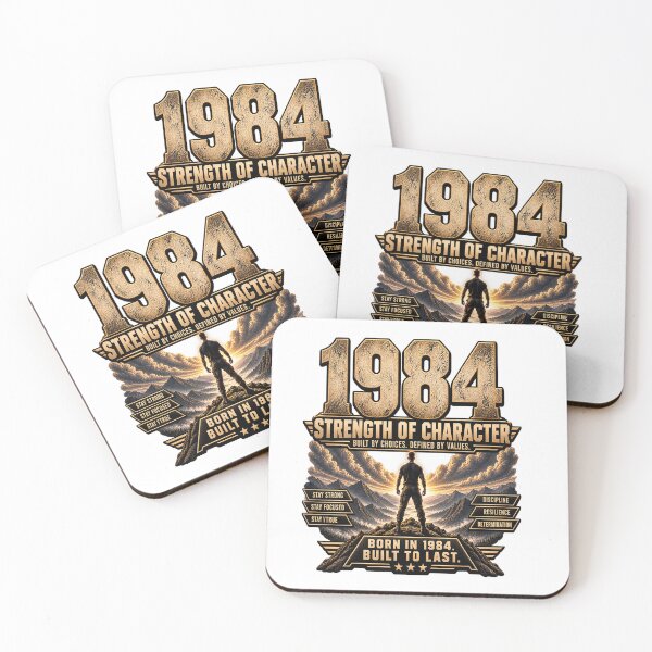 Item preview, Born in 1984 Strength of Character designed and sold by JMDG Studio.