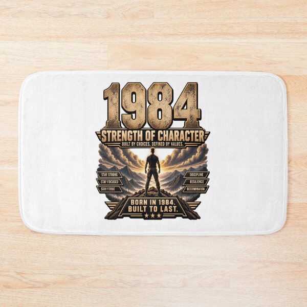 Item preview, Born in 1984 Strength of Character designed and sold by JMDG Studio.