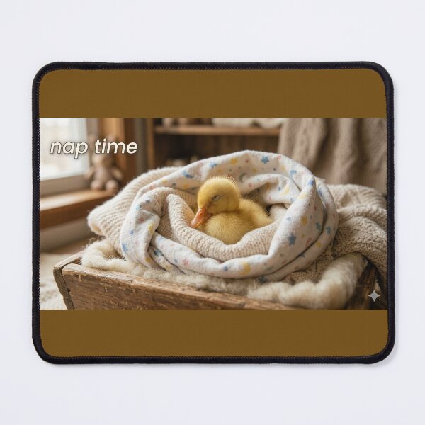 Item preview, Cute napping duckling designed and sold by Mplayz.