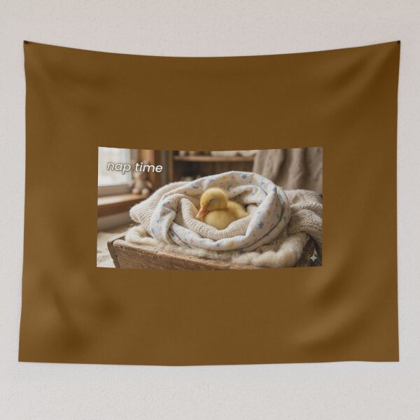 Item preview, Cute napping duckling designed and sold by Mplayz.