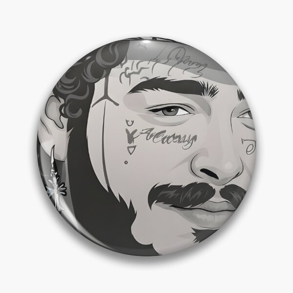 Item preview, Post Malone Vector Art designed and sold by Rusdiii.