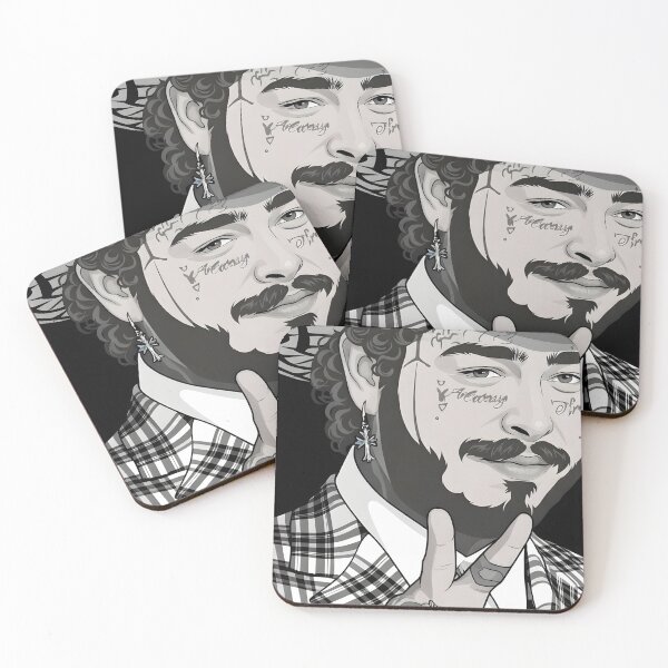 Item preview, Post Malone Vector Art designed and sold by Rusdiii.