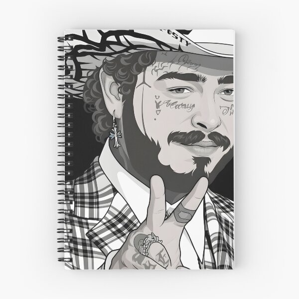 Item preview, Post Malone Vector Art designed and sold by Rusdiii.