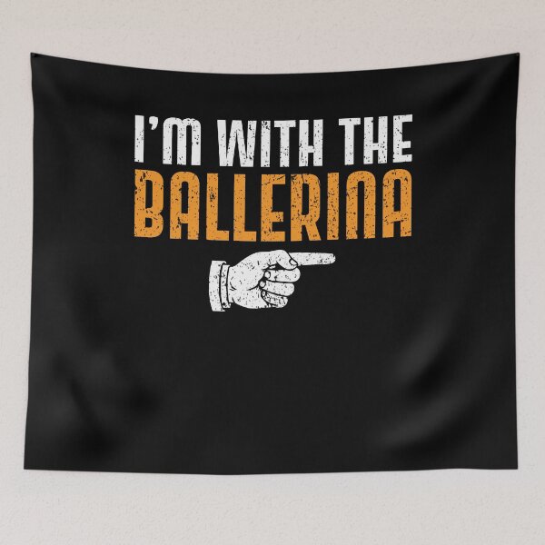 Item preview, I'm With The BALLERINA Matching Couple Halloween designed and sold by mdmahabubur.