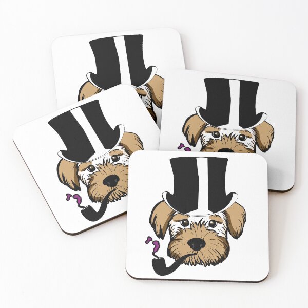 Item preview, Victorian Aristocrat Dog with Top Hat designed and sold by Hakubiya.
