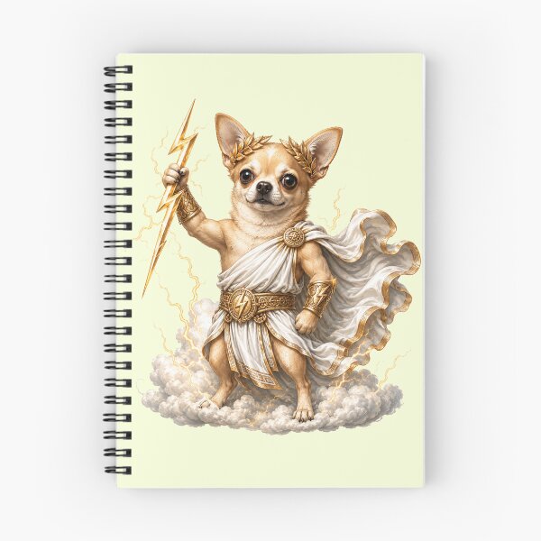 Item preview, Zeus Chihuahua God of Thunder designed and sold by Skyrocketz.