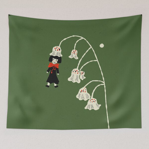 Item preview, The Girl in the Poison Bell designed and sold by adamstav-prints.