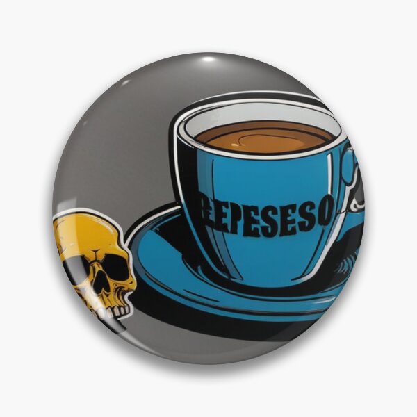 Item preview, More Espresso Less Depresso Coffee Sticker Wall Art | Minimalist Anime Illustrat designed and sold by Joy-boy-op.