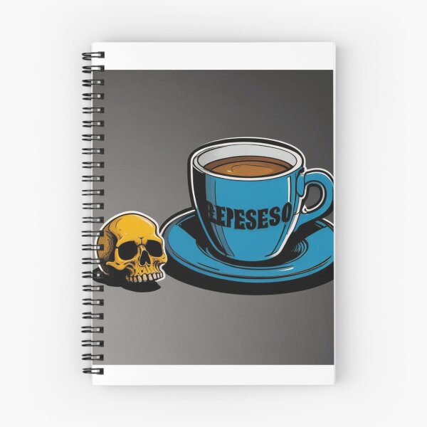 Item preview, More Espresso Less Depresso Coffee Sticker Wall Art | Minimalist Anime Illustrat designed and sold by Joy-boy-op.