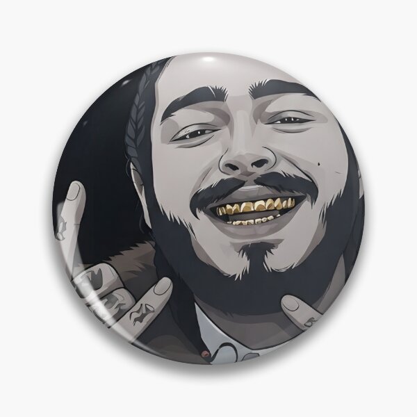 Item preview, Post Malone Vector Art designed and sold by Rusdiii.
