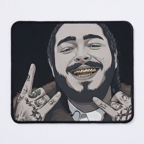 Item preview, Post Malone Vector Art designed and sold by Rusdiii.