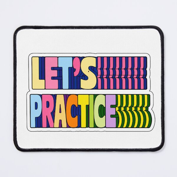 Item preview, lets practice white designed and sold by elizmusicmaker.