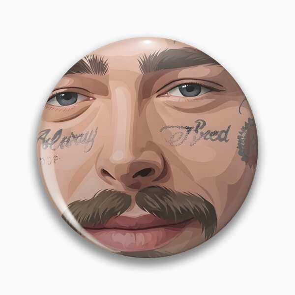 Item preview, Post Malone Vector Art designed and sold by Rusdiii.