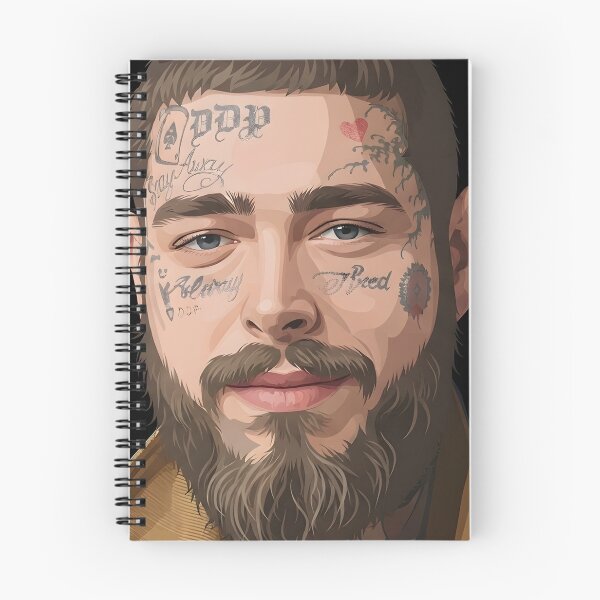 Item preview, Post Malone Vector Art designed and sold by Rusdiii.