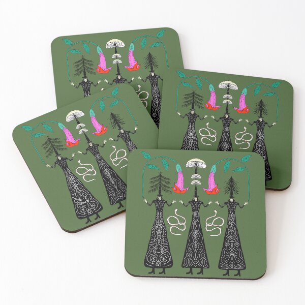 Item preview, The Three Sisters of the Forest designed and sold by adamstav-prints.