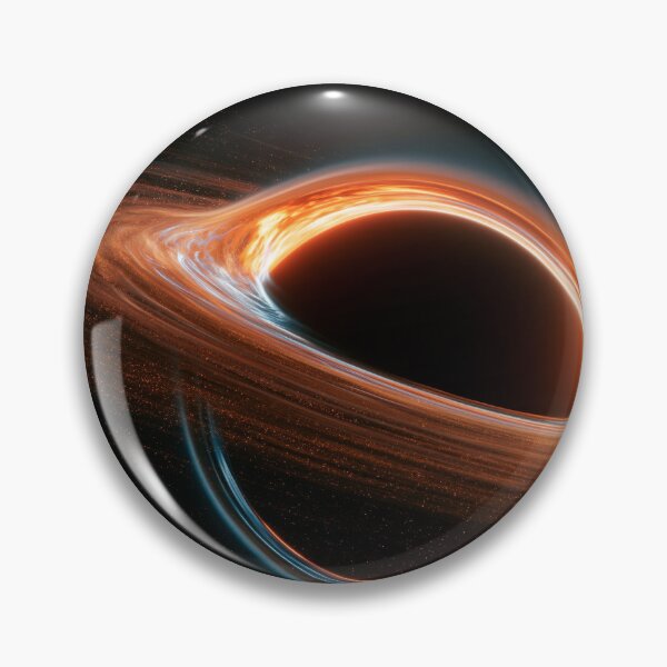 Item preview, Astronomy Black Hole Orange Glow Deep Space designed and sold by FrostyFrisby.