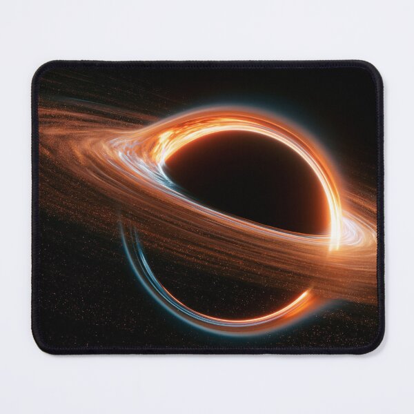 Item preview, Astronomy Black Hole Orange Glow Deep Space designed and sold by FrostyFrisby.