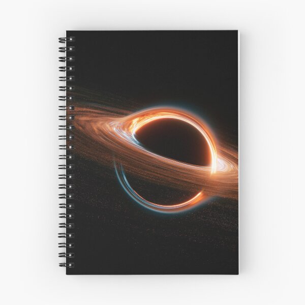 Item preview, Astronomy Black Hole Orange Glow Deep Space designed and sold by FrostyFrisby.