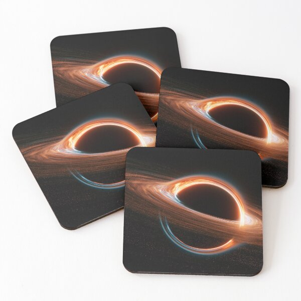 Item preview, Astronomy Black Hole Orange Glow Deep Space designed and sold by FrostyFrisby.