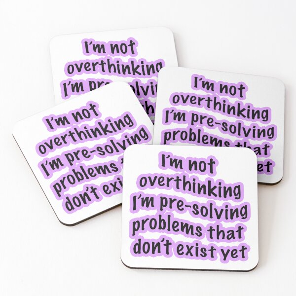 Item preview, I'm not overthinking designed and sold by VeryMuchOnline.