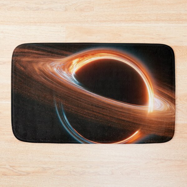 Item preview, Astronomy Black Hole Orange Glow Deep Space designed and sold by FrostyFrisby.