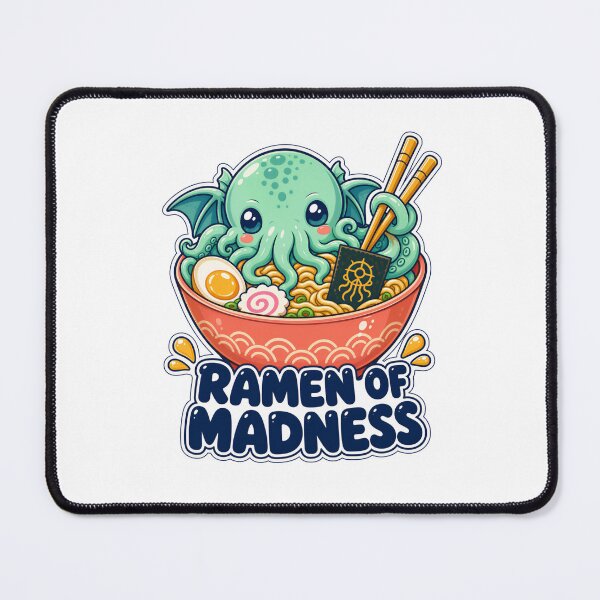 Item preview, Lovecraft Ramen of Madness - Cute Cthulhu Bowl designed and sold by Fenay Designs.
