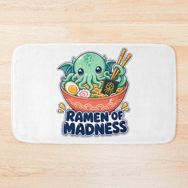 Item preview, Lovecraft Ramen of Madness - Cute Cthulhu Bowl designed and sold by Fenay Designs.