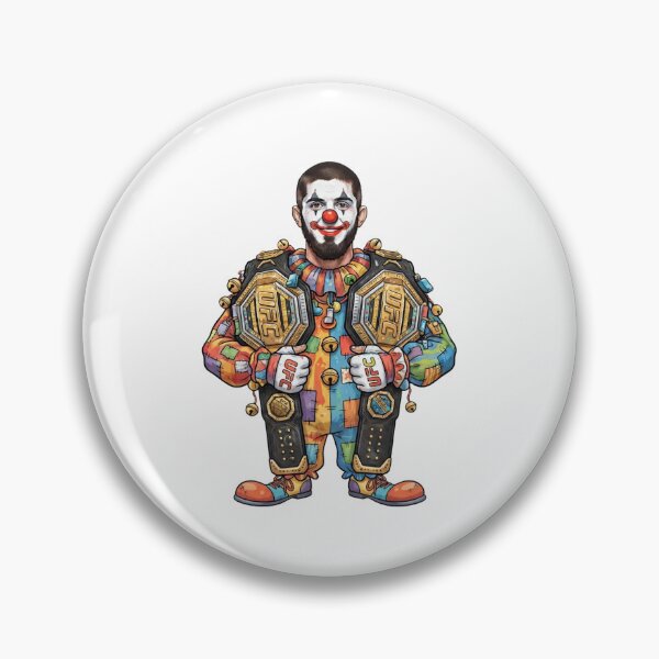 Item preview, The Circus Champion MMA Fighter Clown Funny Parody Design designed and sold by annaarthk.