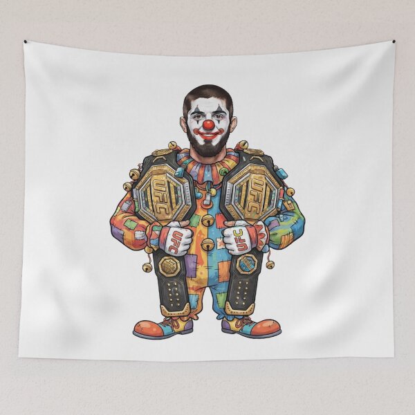 Item preview, The Circus Champion MMA Fighter Clown Funny Parody Design designed and sold by annaarthk.